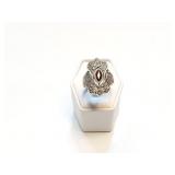RING STERLING, MARCASITE