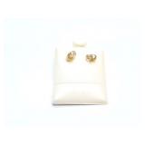 EAR RINGS 14K  .6G