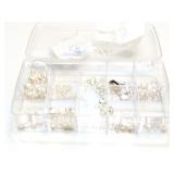 BOX LOT OF JEWELRY PIECES