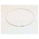 NECKLACE, 14K GOLD, 3.2G