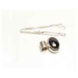 PENDANT + CHAIN STERLING SILVER 24.5G