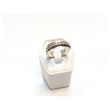 BAND STERLING SILVER 6.6G