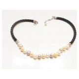 STERLING SILVER W. PEARLS