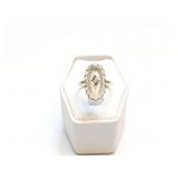 RING, 10K GOLD, W/ DIAMOND, 2.8G