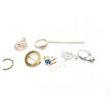 LOT- STERLING SILVER MISC., 26G