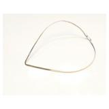 NECKLACE, STERLING SILVER, 18.5G