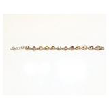 BRACELET, STERLING SILVER,25.4G