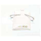 EAR RINGS 14KT GOLD W/ DIAMONDS