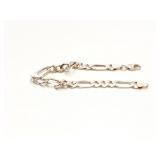 BRACELET, STERLING SILVER, 12.7G
