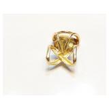 PENDANT 10K GOLD, CITRINE 6.2G