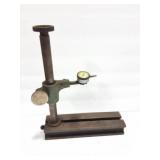 FEDERAL DIAL INDICATOR WITH CAST IRON STAND-