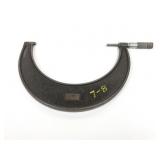 LUFTKIN MICROMETER- 7-8 INCH