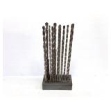 LONG DRILL BITS- LONGEST IS APPROXIMATELY 13