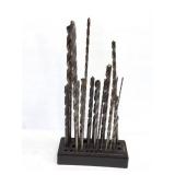 LONG DRILL BITS- TALLEST IS APPROXIMATELY 13