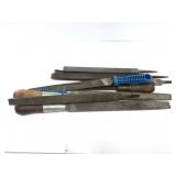Assorted hand files