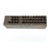 3MM- NUMBER AND LETTER STAMPS- METAL STAMPS