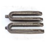 2- VULCAN NO 68- U STRAPS