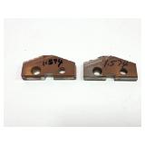 2 AMEC Spade Drill Inserts