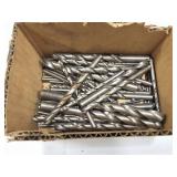 DRILL BIT BOX LOT- CONTENTS OF BOX