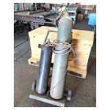 WELDING TORCHES- LARGE TANKS- HOSES - GAUGES-