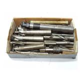 Assorted lot of machinist cutting and tooling bits