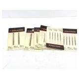 Rotary tool burrs and precision cutting bits