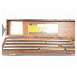DO ALL BLOCKS- GAUGE BLOCKS IN WOODEN BOX