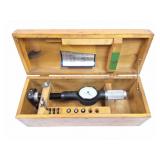 STANDARD DIAL BORE GAUGE- NO 4- IN WOODEN BOX
