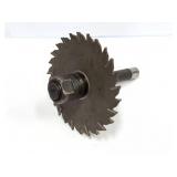 Side Milling Cutter mounted onto an arbor 7 1/4"