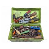 ALLEN WRENCHES AND TOOLS- IN TOOL BOX