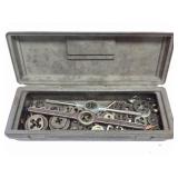 DIES AND HANDLES -ASSORTMENT IN CASE