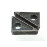 Serrated steel step blocks