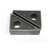 Serrated steel step blocks