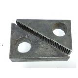 Serrated steel step blocks