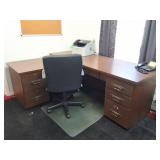 OFFICE FURNITURE- DESK- CHAIR - CABINET