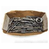 CUTTERS- TAPS- BITS- CONTENTS OF BOX