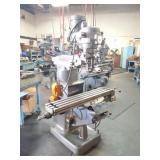 BRIDGEPORT MILL MACHINE HAS BEEN IN SERVICE-