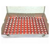 GAUGE PIN SET - APPEARS COMPLETE- IN METAL CASE