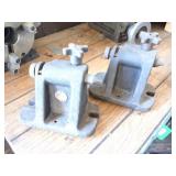 Milling machine tailstocks