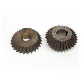 double angle milling cutter and side cutting mill