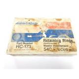 RETAINING RINGS-MASTER ASSORTMENT- PARTIAL CASE