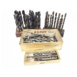 DRILL BIT LOT- LARGE ASSORTMENT OF VARIOUS SIZES
