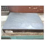 GRANITE SURFACE PLATE- APPROXIMATELY 18 INCHES BY