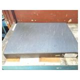 GRANITE SURFACE PLATE- APPROXIMATELY 18 INCHES BY