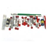 Assorted cutters and reamers various sizes