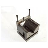 V BLOCK JIG FIXTURE- APPROXIMATELY 5 INCHES BY