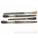 4 FILES WITH HANDLES-