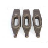 3- VULCAN NO 48- FINGER TIP HOLD DOWN STRAPS-