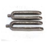 2- NO 68- U STRAP HOLD DOWNS