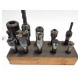 END MILLS- CUTTERS AND MILL/TOOL HOLDERS- IN